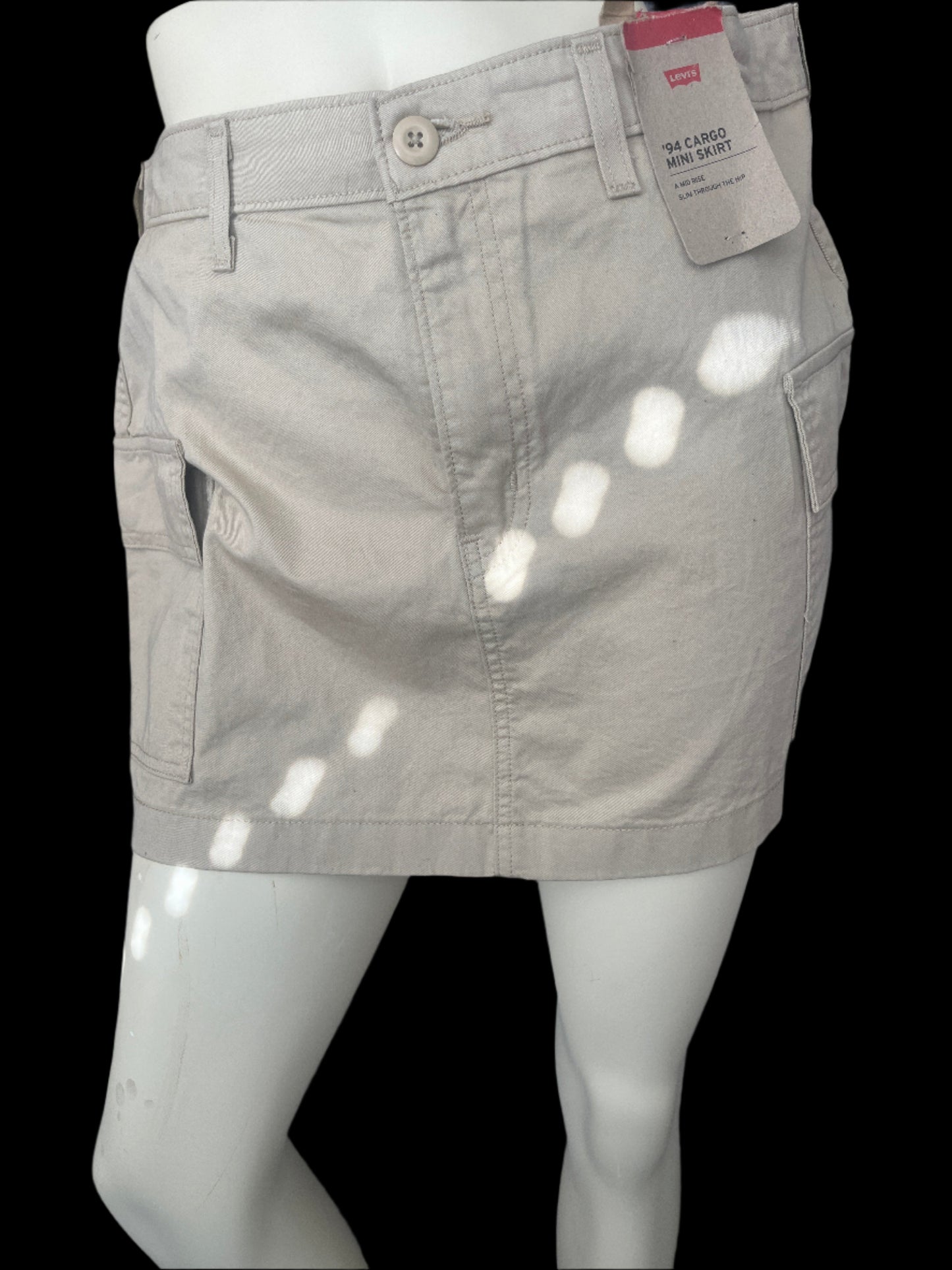 levi cargo skirt size 31