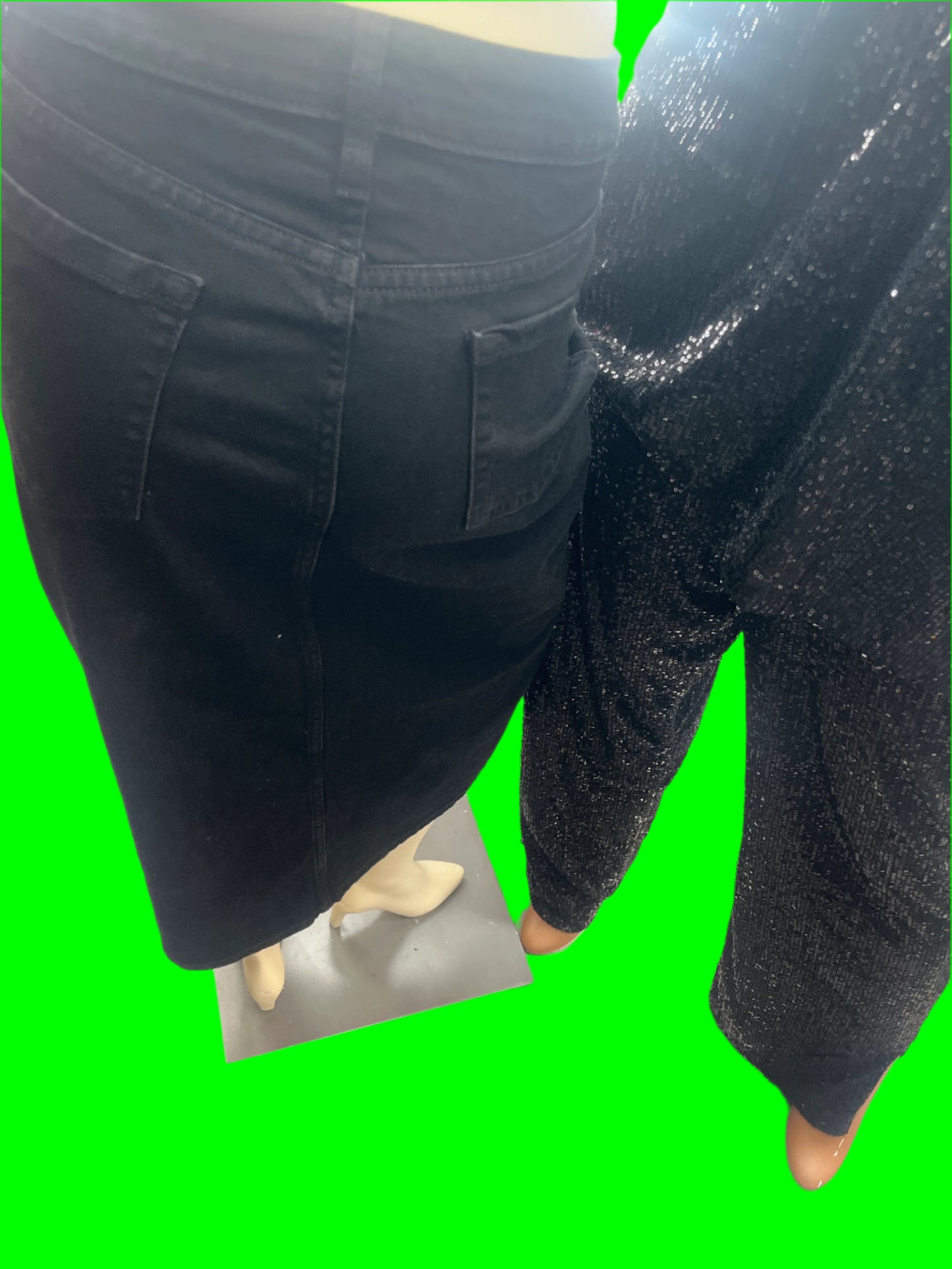 jean skirt size 16