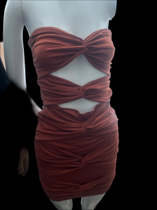 Strapless dress